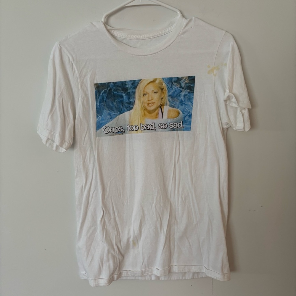 custom big brother janelle pierzina y2k 2000s graphic tee shirt